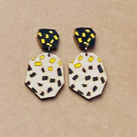 Oorbellen Dots & Stripes - Fleur